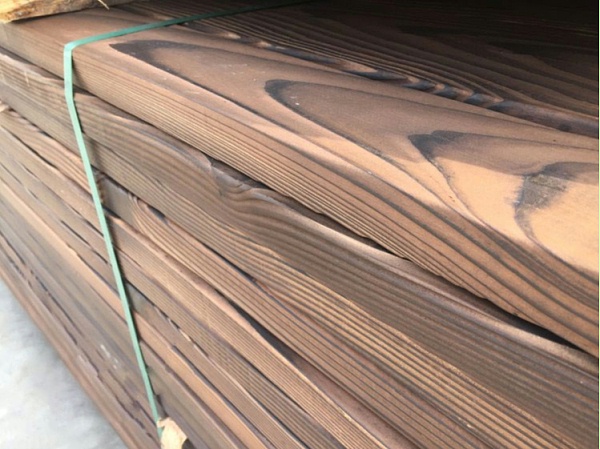 碳化防腐木材料